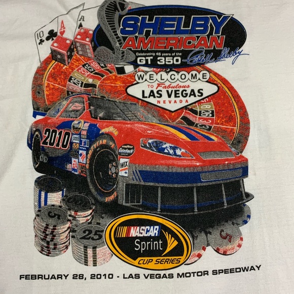 Vintage 2010 Nascar Graphic T-Shirt - Picture 2 of 5